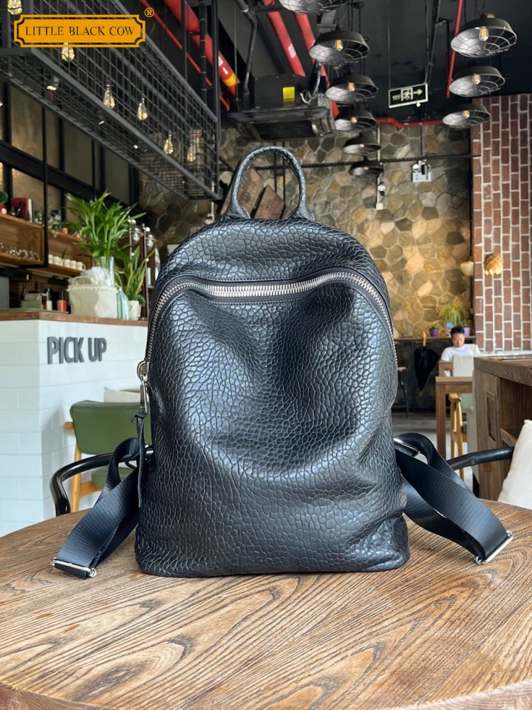Soft Natural Sheepskin Casual  - Leatherwork Bag review and price