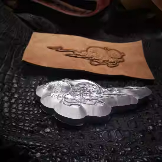 3D Gourd-shaped Leather Emboss - Leatherwork Flowers review and price