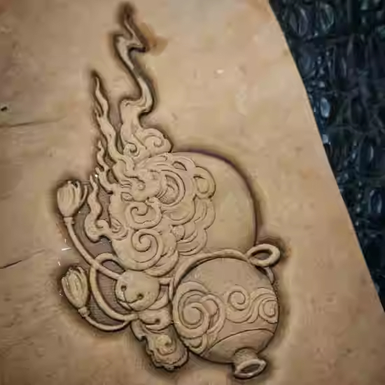 3D Gourd-shaped Leather Emboss - Leatherwork Flowers review and price