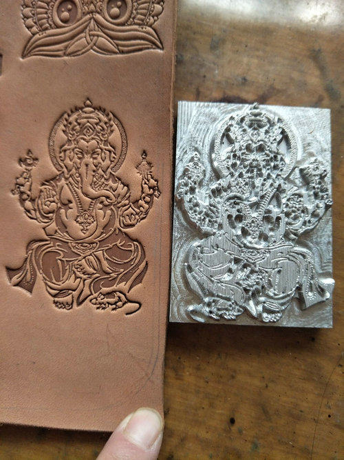 3D Gourd-shaped Leather Emboss - Leatherwork Flowers review and price