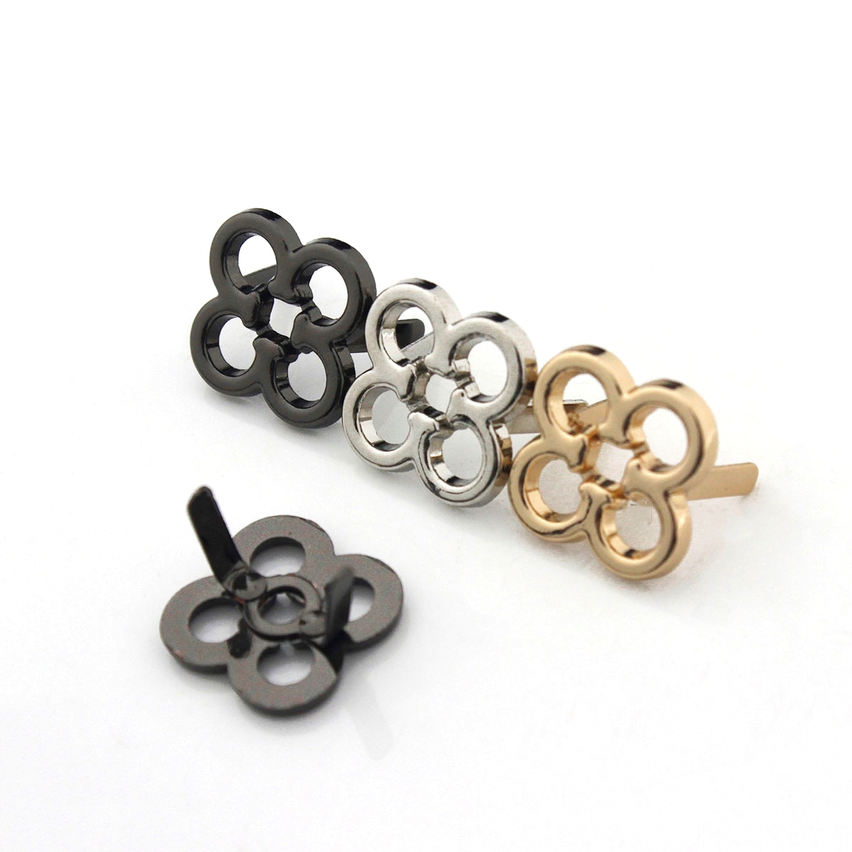 2pcs Metal Flower Shape Decora - Leatherwork Flowers review and price