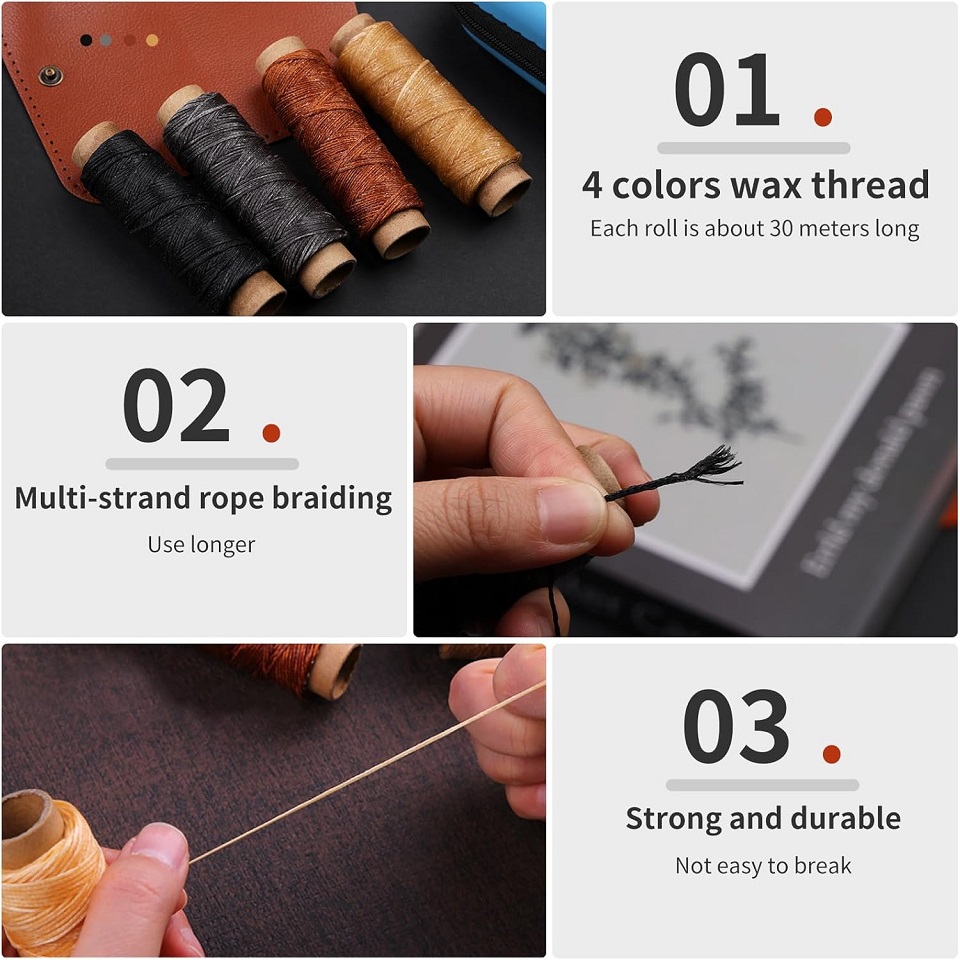 BUDDUR Leather Sewing Tools Ki - Leatherwork Tool Kit review and price