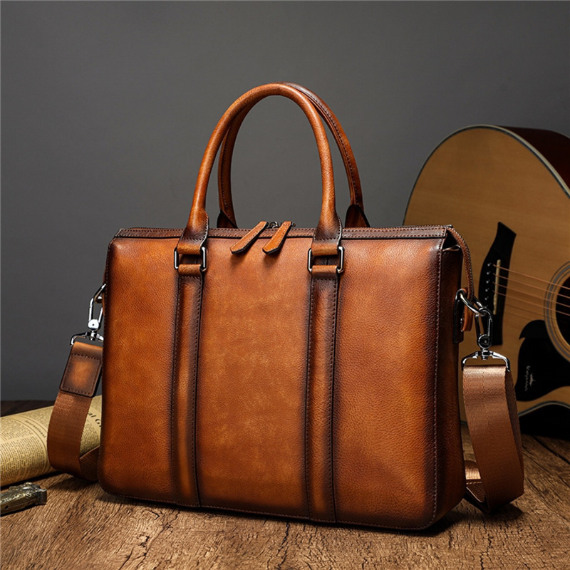 YETTIES Business Top Grain Lea - Leatherwork Bag review and price
