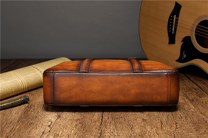 YETTIES Business Top Grain Lea - Leatherwork Bag review and price