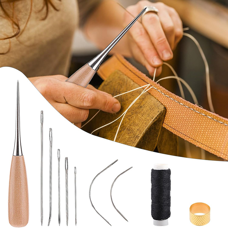 10/11Pcs Leather Sewing Kit Le - Leatherwork Tool Kit review and price