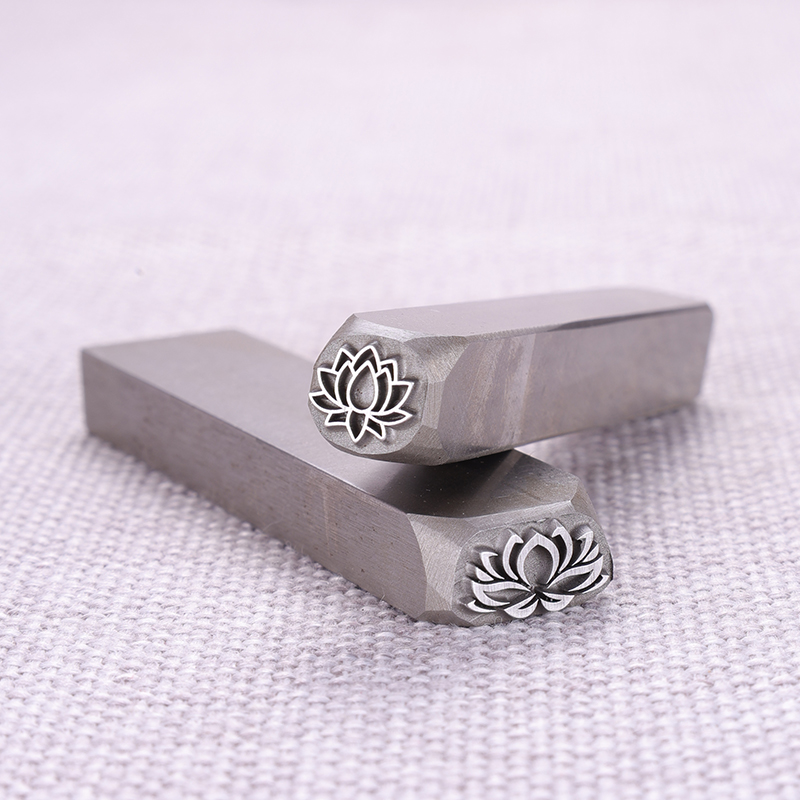 Lotus Flower Design Metal Stam - Leatherwork Flowers review and price