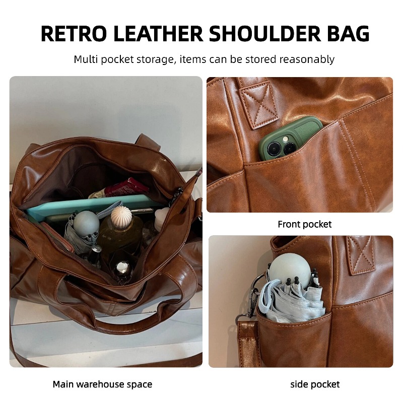 Women Retro Soft Leather Handb - Leatherwork Bag review and price