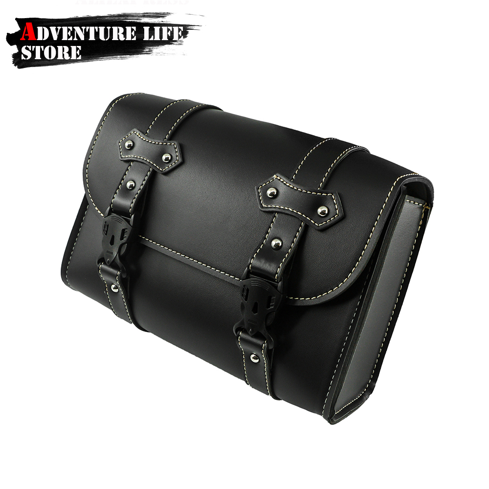 Motorcycle Front Fork Saddleba - Leatherwork Bag review and price