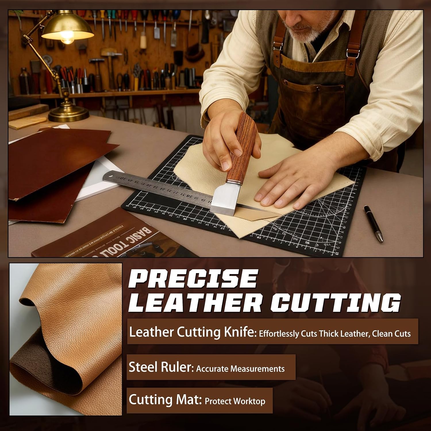 Leather Working Kit, Leather W - Leatherwork Tool Kit review and price
