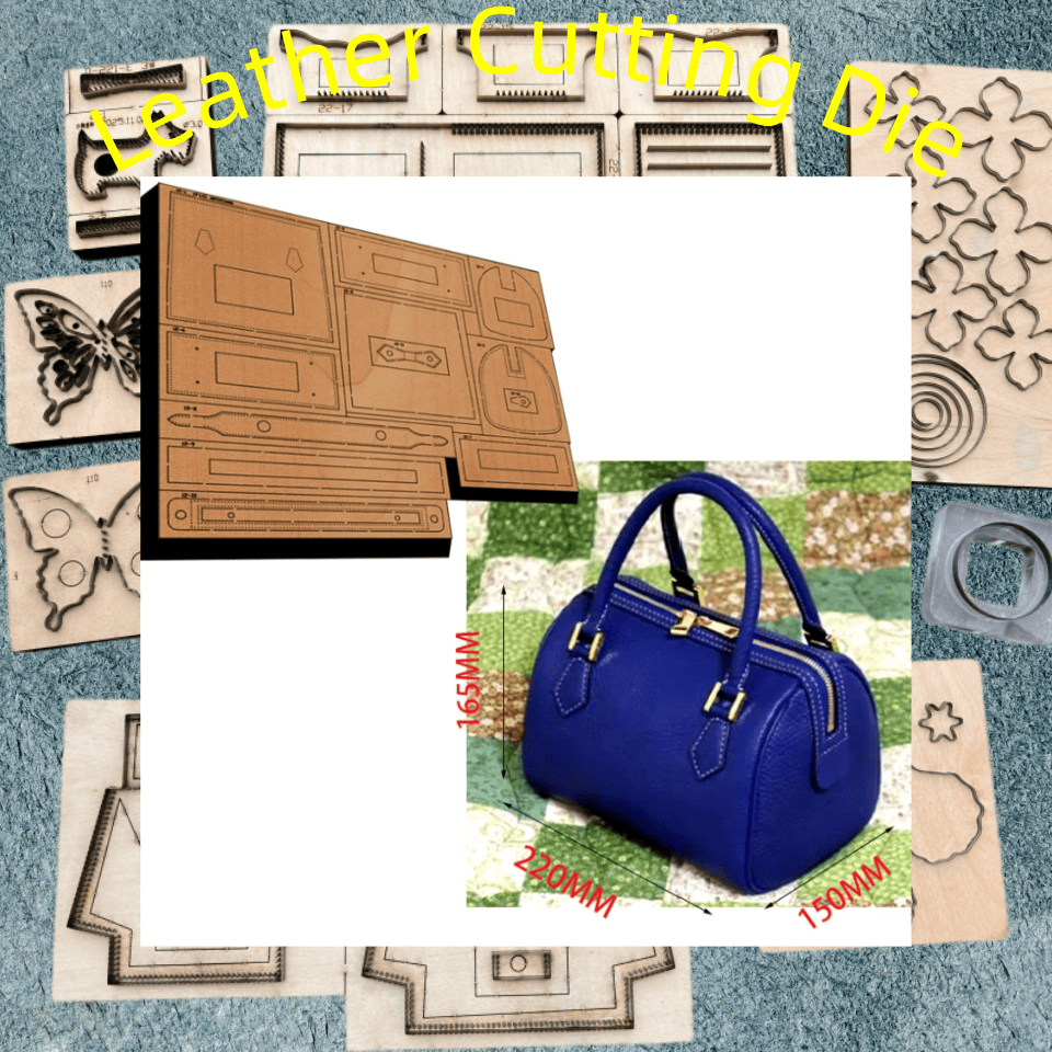 Wooden Cutting Die Handbag & W - Leatherwork Flowers review and price