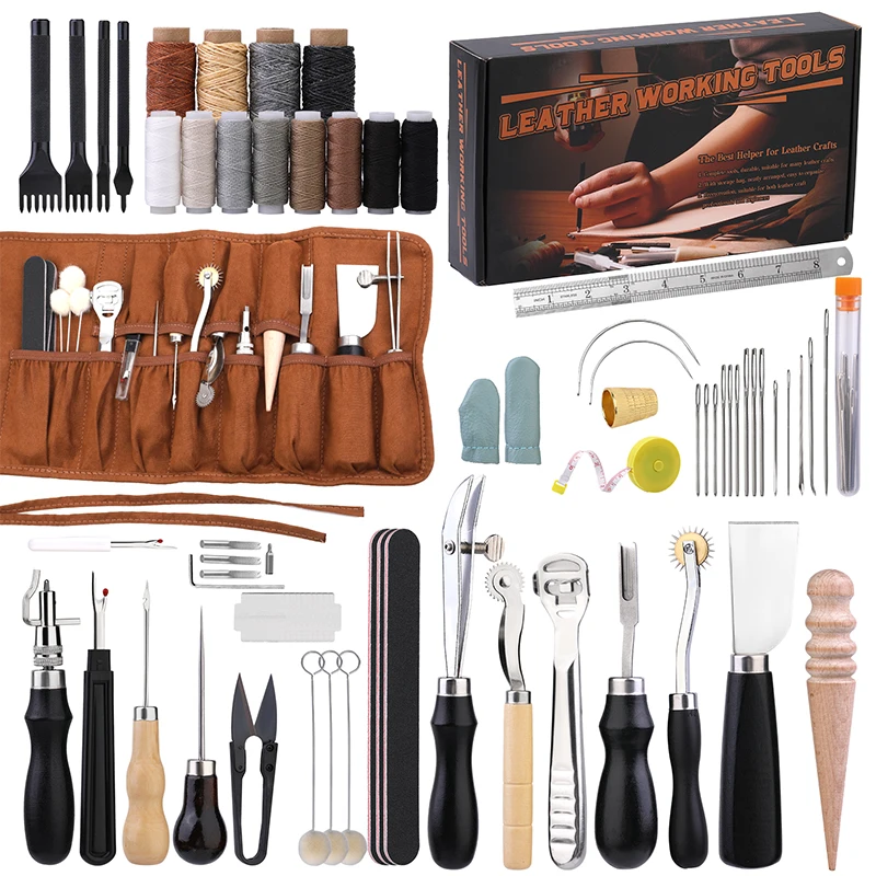 KRABALL Professional Leather C - Leatherwork Tool Kit review and price